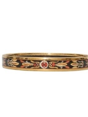 Hermès Enamel Bangle Bracelet